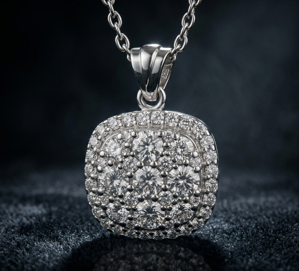 Cluster Halo Pendant