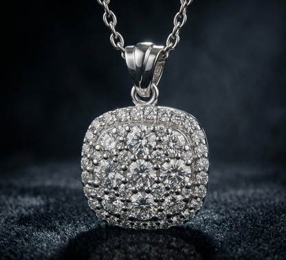 Cluster Halo Pendant