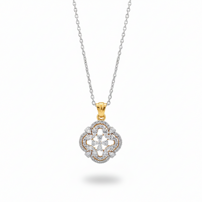 Wendy Round Moissanite Pendant